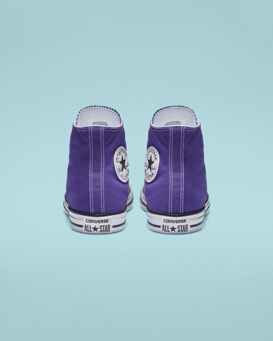 Converse Chuck Taylor All Star Classic Høye Sko Herre Lilla | 203LOFJVG
