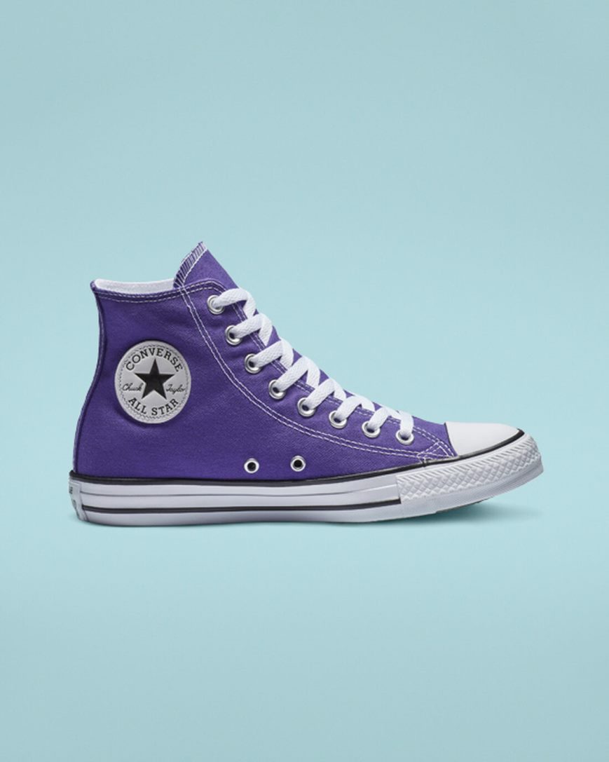 Converse Chuck Taylor All Star Classic Høye Sko Herre Lilla | 203LOFJVG