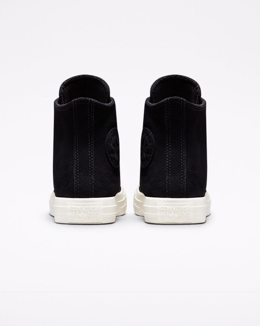 Converse Chuck Taylor All Star Classic Høye Sko Dame Svarte Hvite | 205OJPCQG