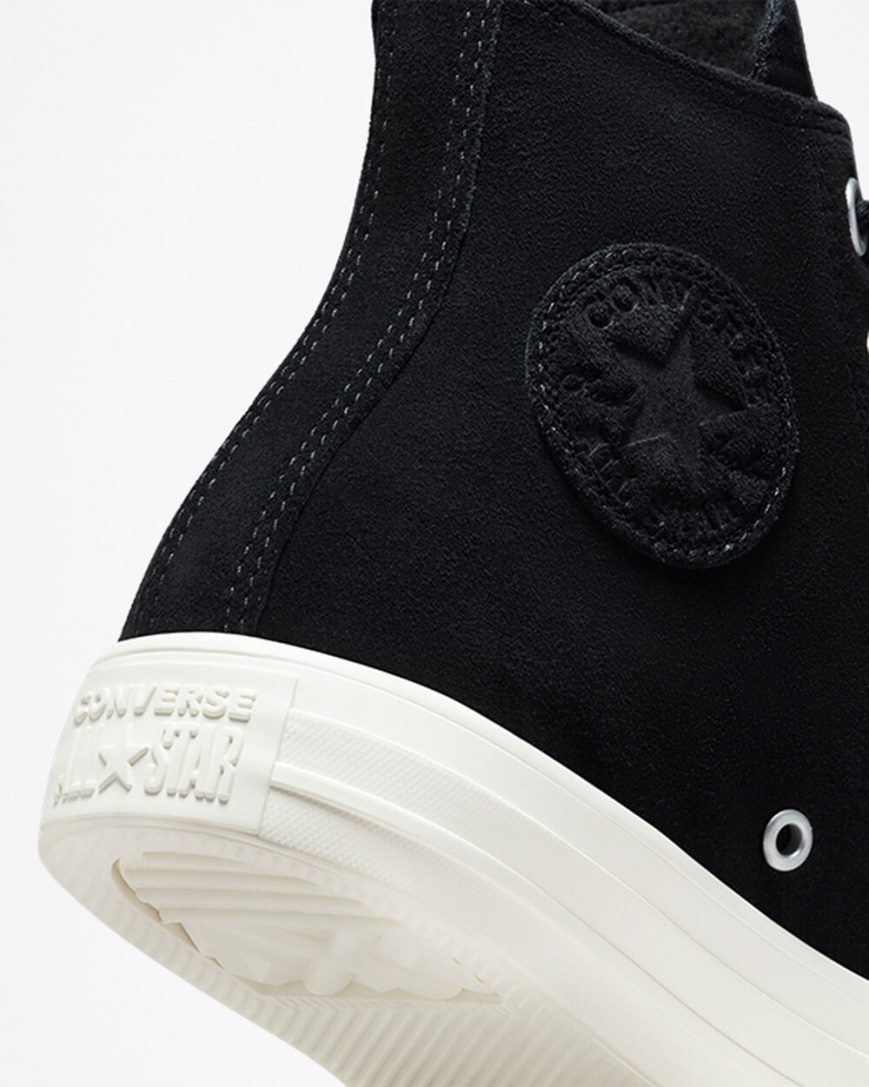Converse Chuck Taylor All Star Classic Høye Sko Dame Svarte Hvite | 205OJPCQG
