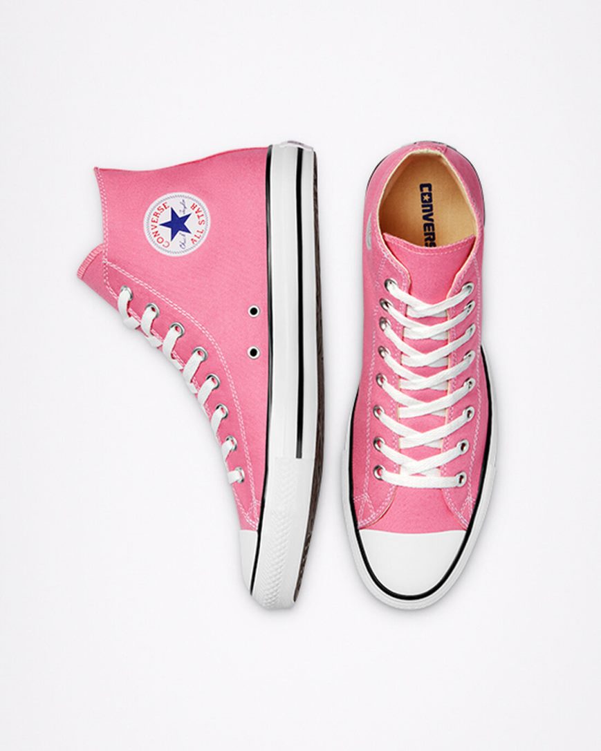 Converse Chuck Taylor All Star Classic Høye Sko Herre Rosa | 471WKBQHO