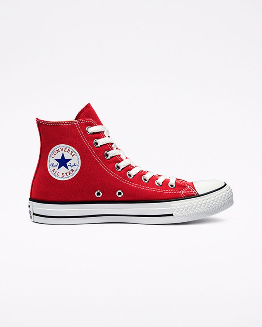 Converse Chuck Taylor All Star Classic Høye Sko Dame Rød | 527MQZITY
