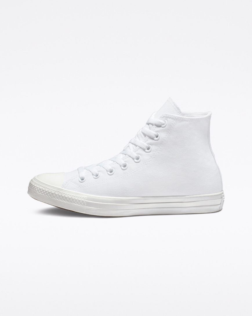 Converse Chuck Taylor All Star Classic Høye Sko Herre Hvite | 637OJMSZP