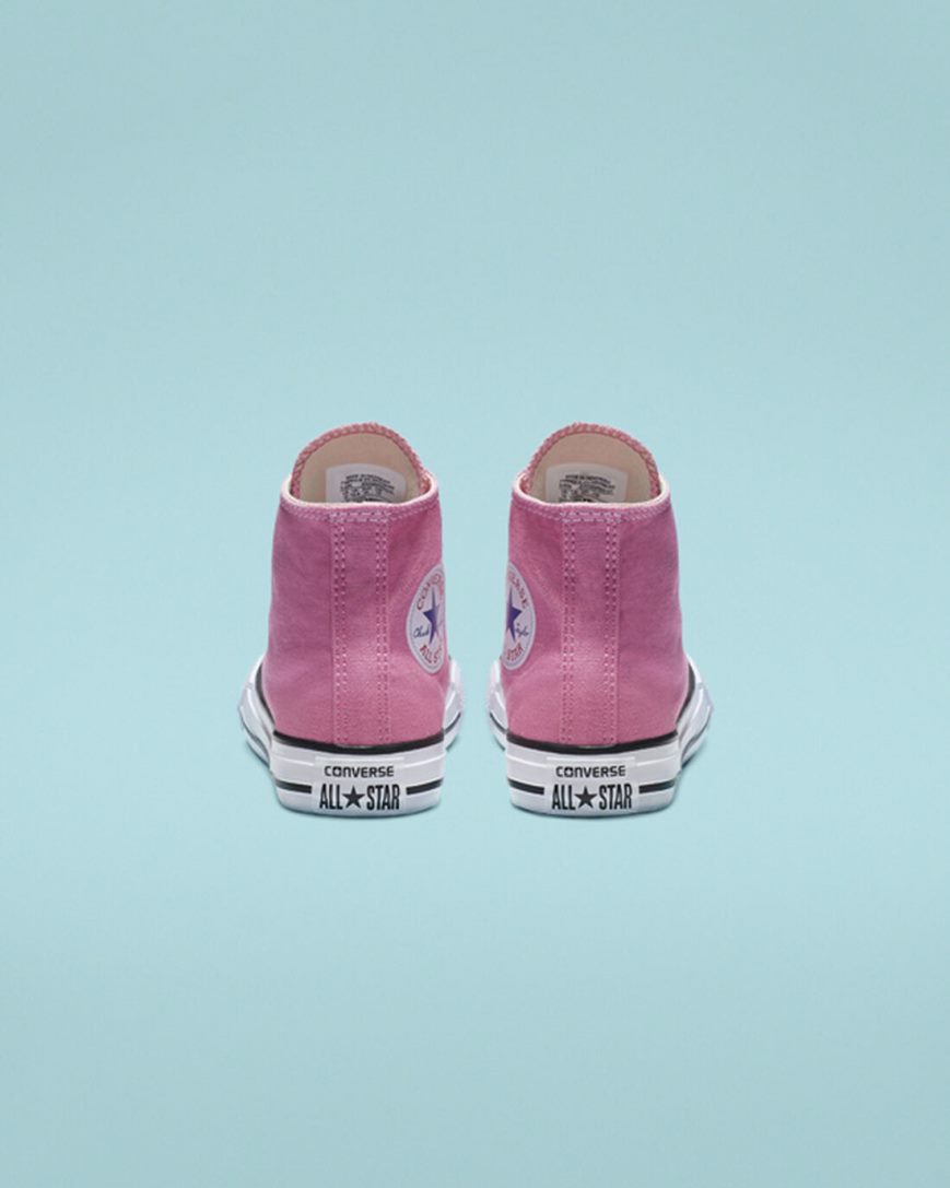 Converse Chuck Taylor All Star Classic Høye Sko Jente Rosa | 817GEJPWI