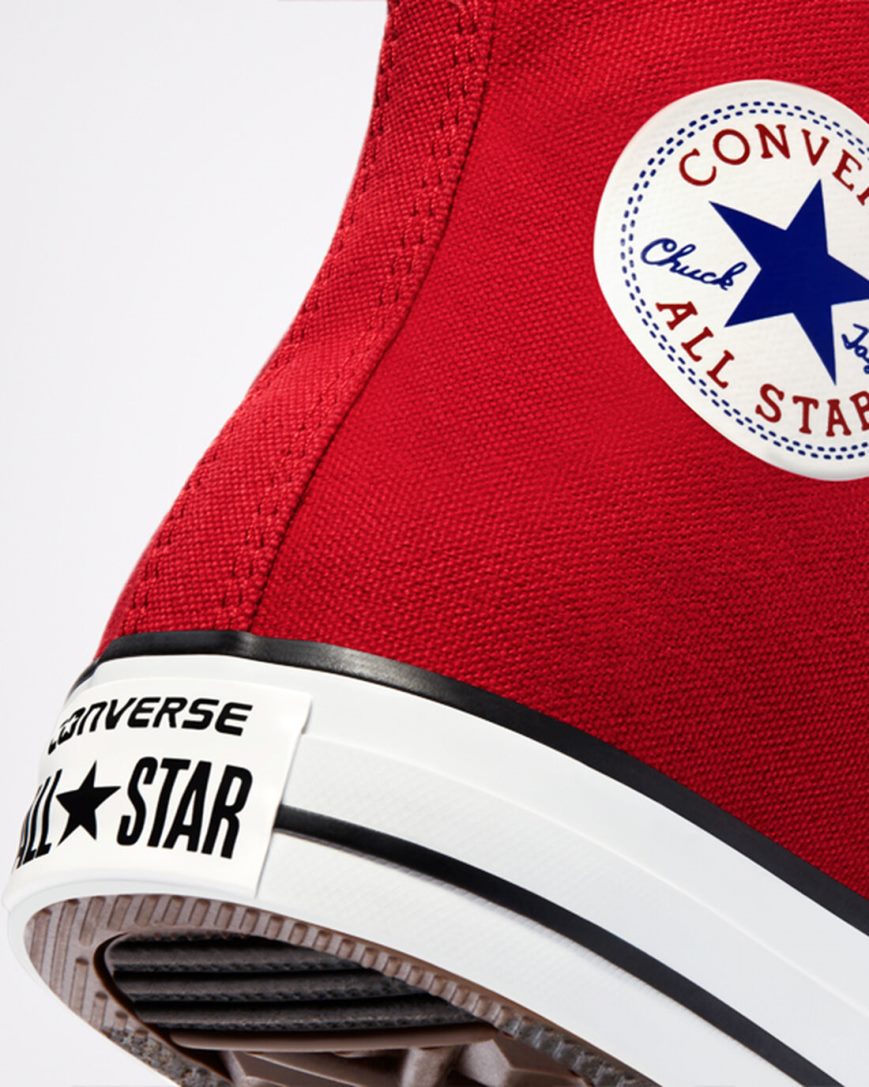 Converse Chuck Taylor All Star Classic Høye Sko Herre Rød | 847SKNFDP