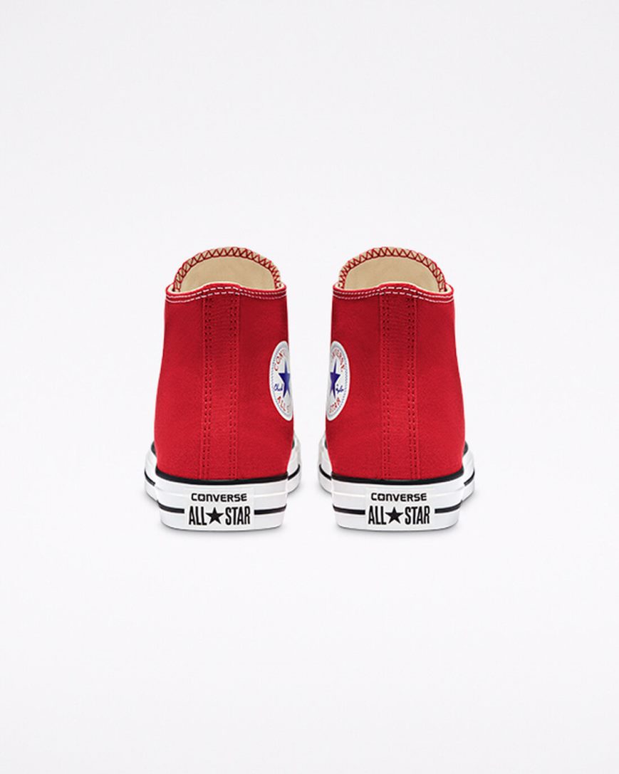 Converse Chuck Taylor All Star Classic Høye Sko Herre Rød | 847SKNFDP