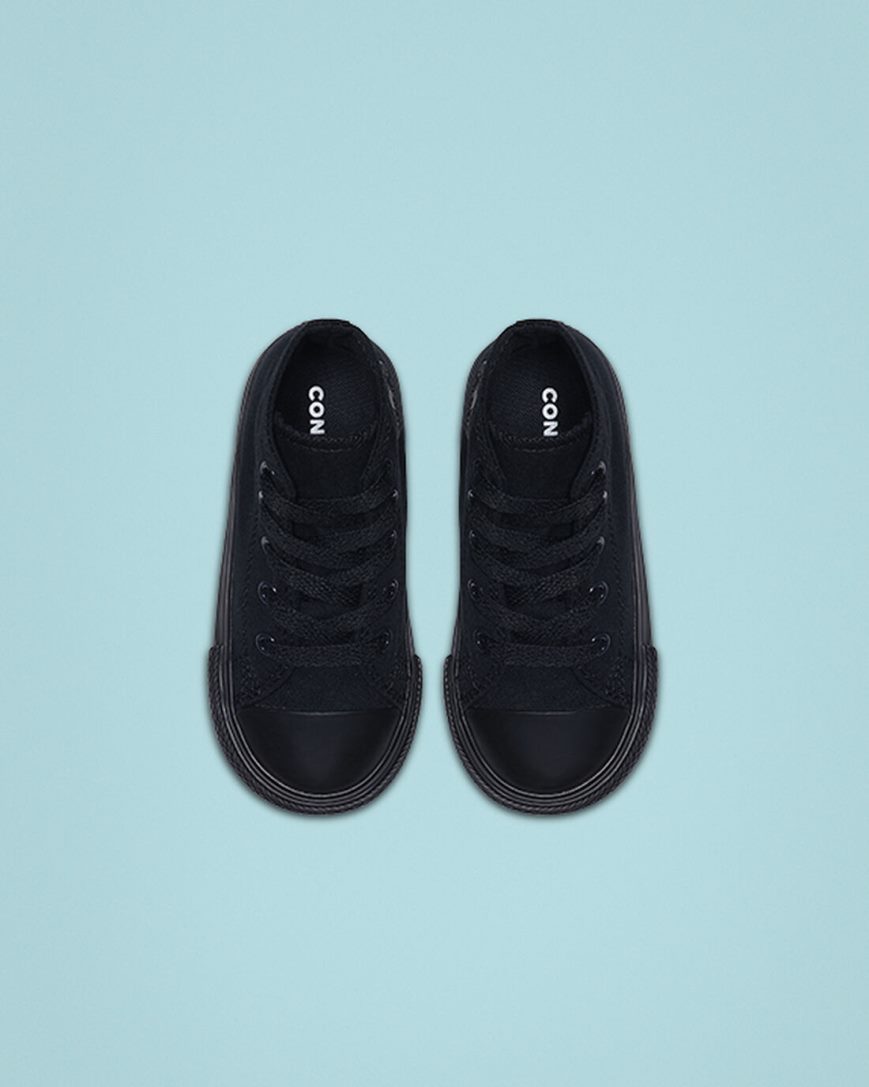 Converse Chuck Taylor All Star Classic Høye Sko Jente Svarte | 927CJUTBO