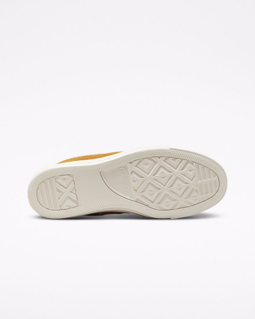 Converse Chuck Taylor All Star Classic Høye Sko Dame Gul | 930YXDJTO