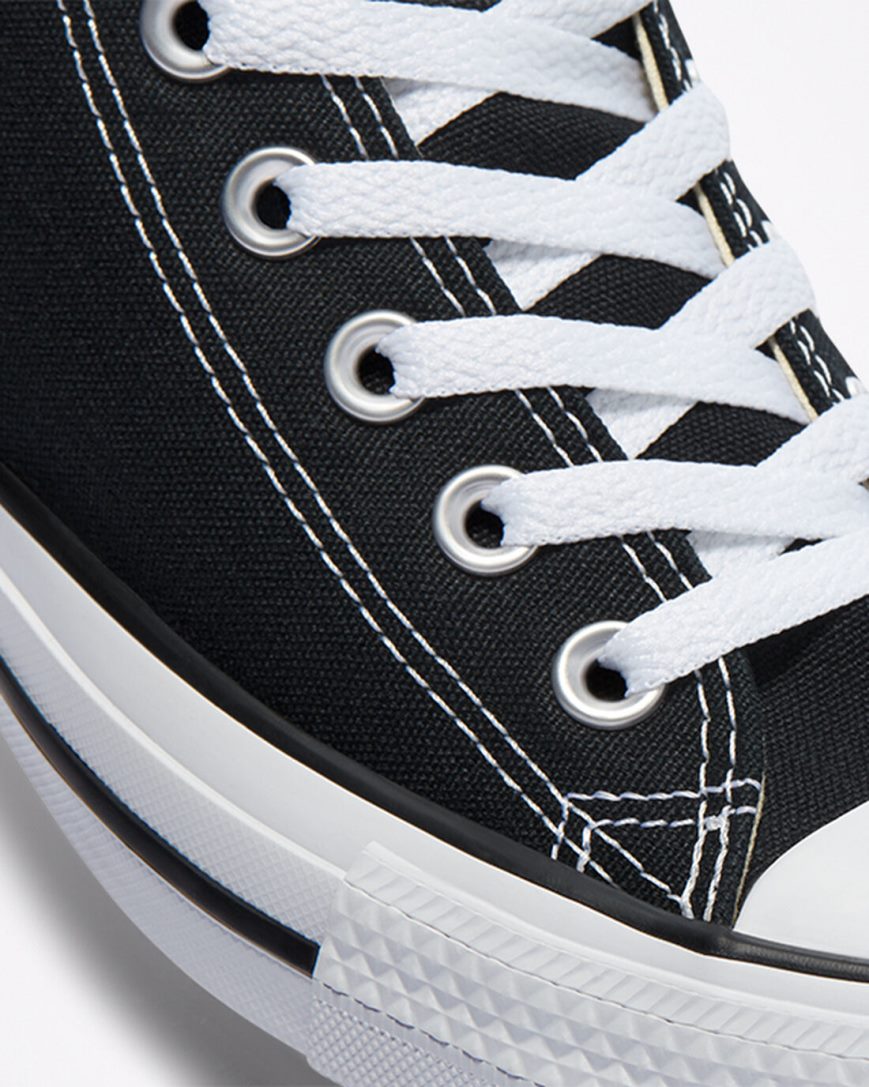 Converse Chuck Taylor All Star Classic Høye Sko Dame Svarte | 967KHYSUF
