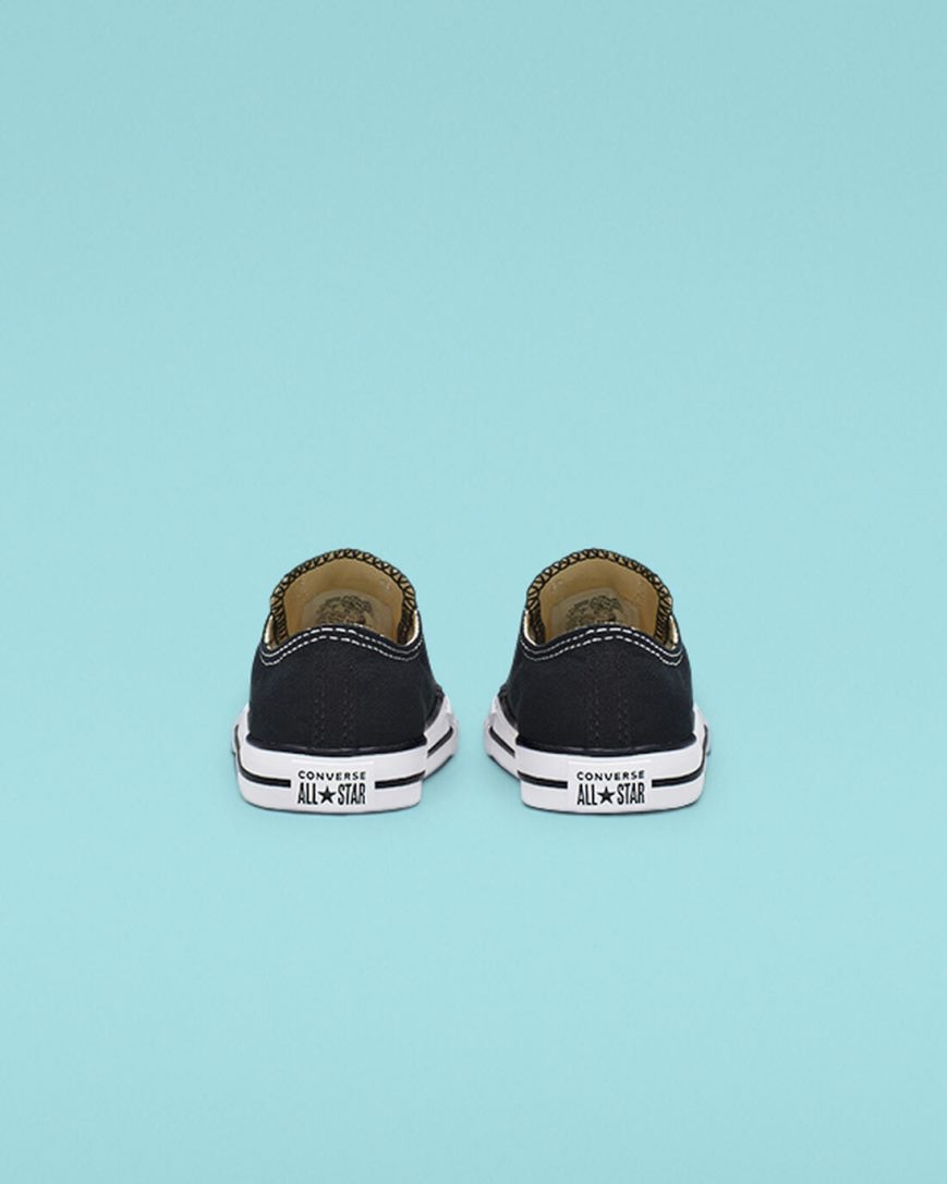 Converse Chuck Taylor All Star Classic Lave Sko Gutt Svarte | 086MKJOQF