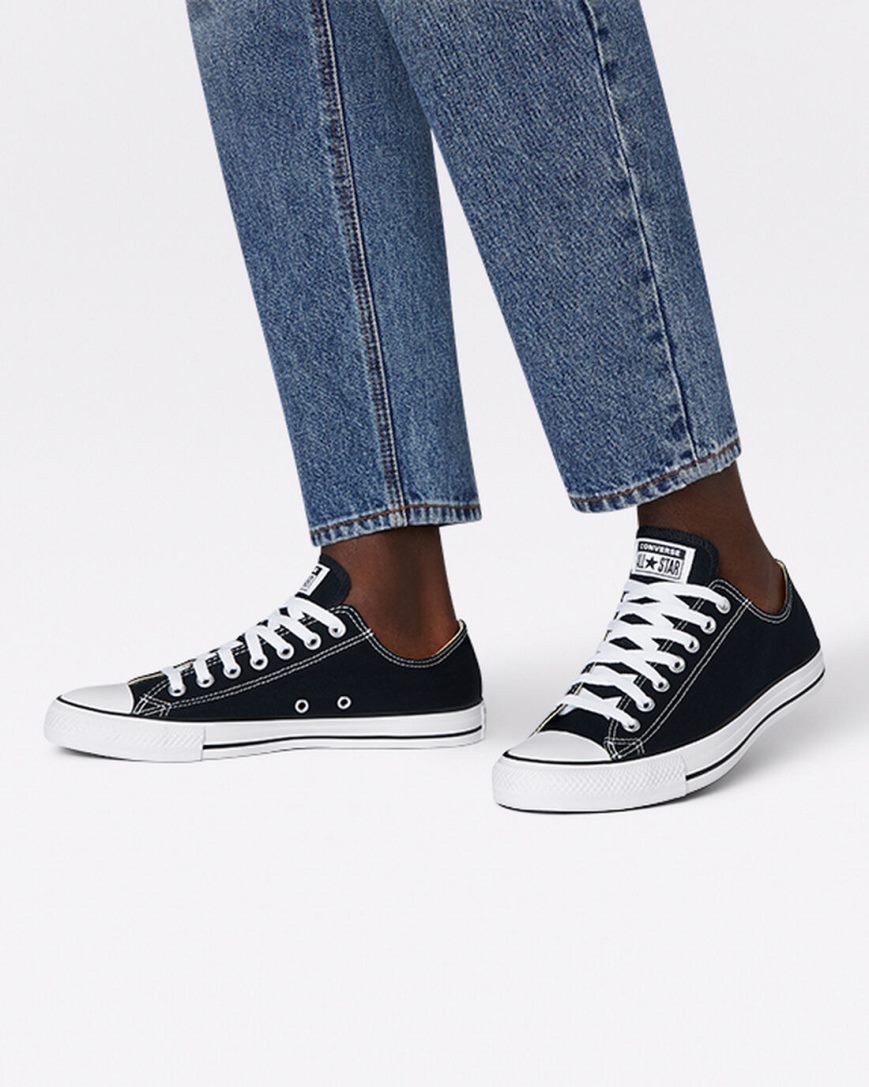 Converse Chuck Taylor All Star Classic Lave Sko Herre Svarte | 142NHTMDW
