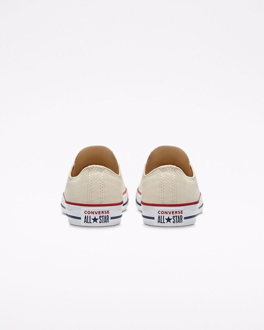 Converse Chuck Taylor All Star Classic Lave Sko Herre Beige Hvite | 348BIEVXF