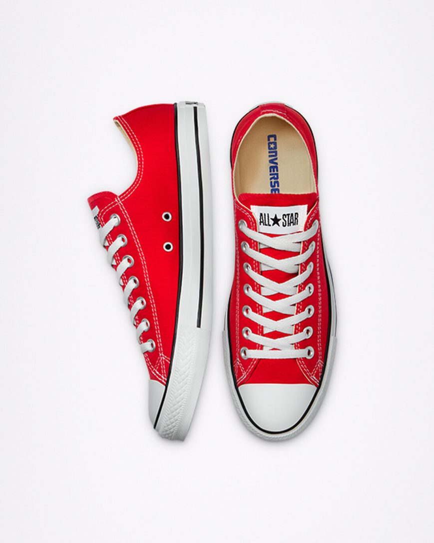 Converse Chuck Taylor All Star Classic Lave Sko Herre Rød | 380TBVFZD
