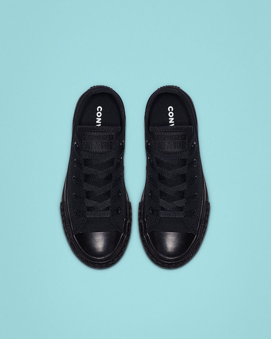 Converse Chuck Taylor All Star Classic Lave Sko Gutt Svarte | 430MKLQXN