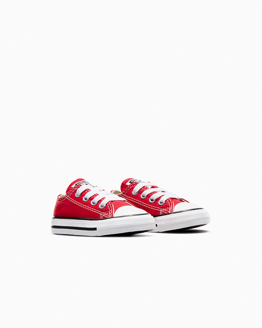 Converse Chuck Taylor All Star Classic Lave Sko Gutt Rød | 451HGCWBT