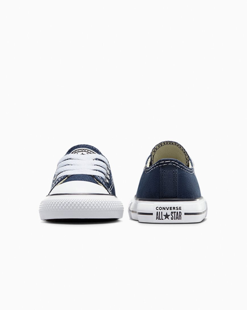 Converse Chuck Taylor All Star Classic Lave Sko Gutt Marineblå | 467TQNDCL