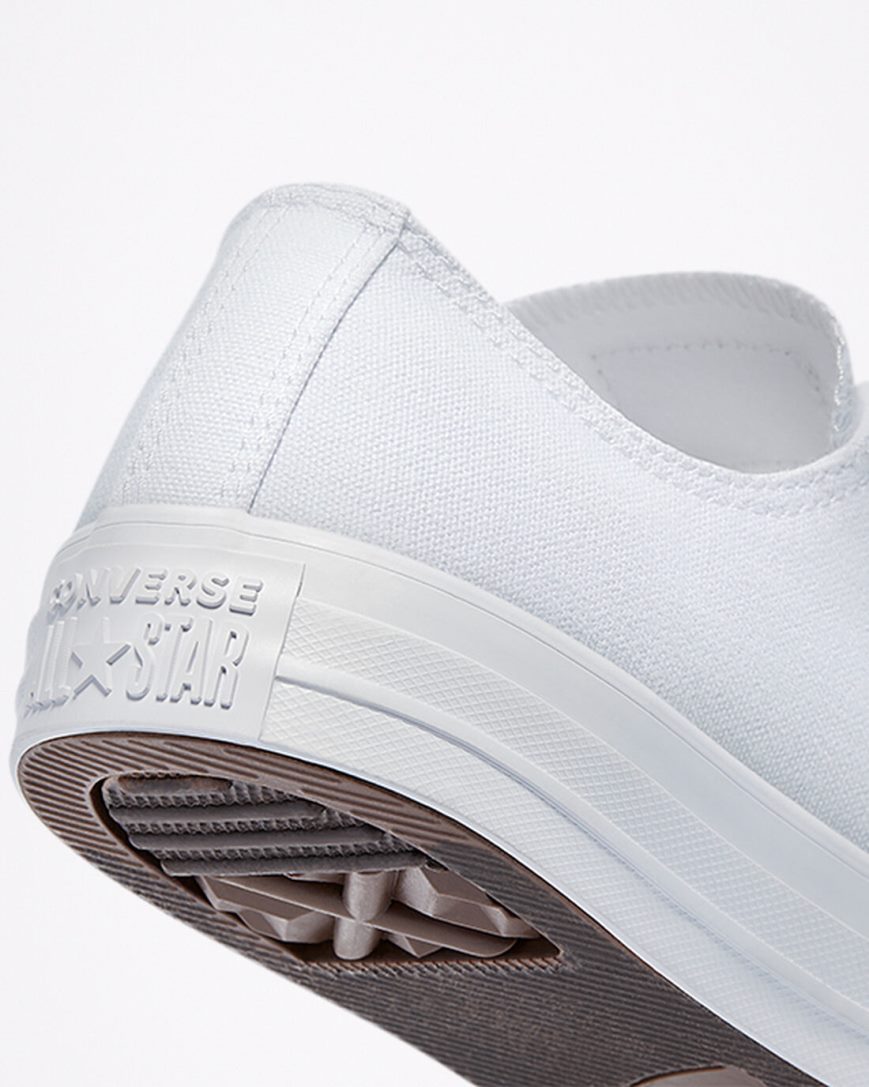 Converse Chuck Taylor All Star Classic Lave Sko Herre Hvite | 623YVLINR