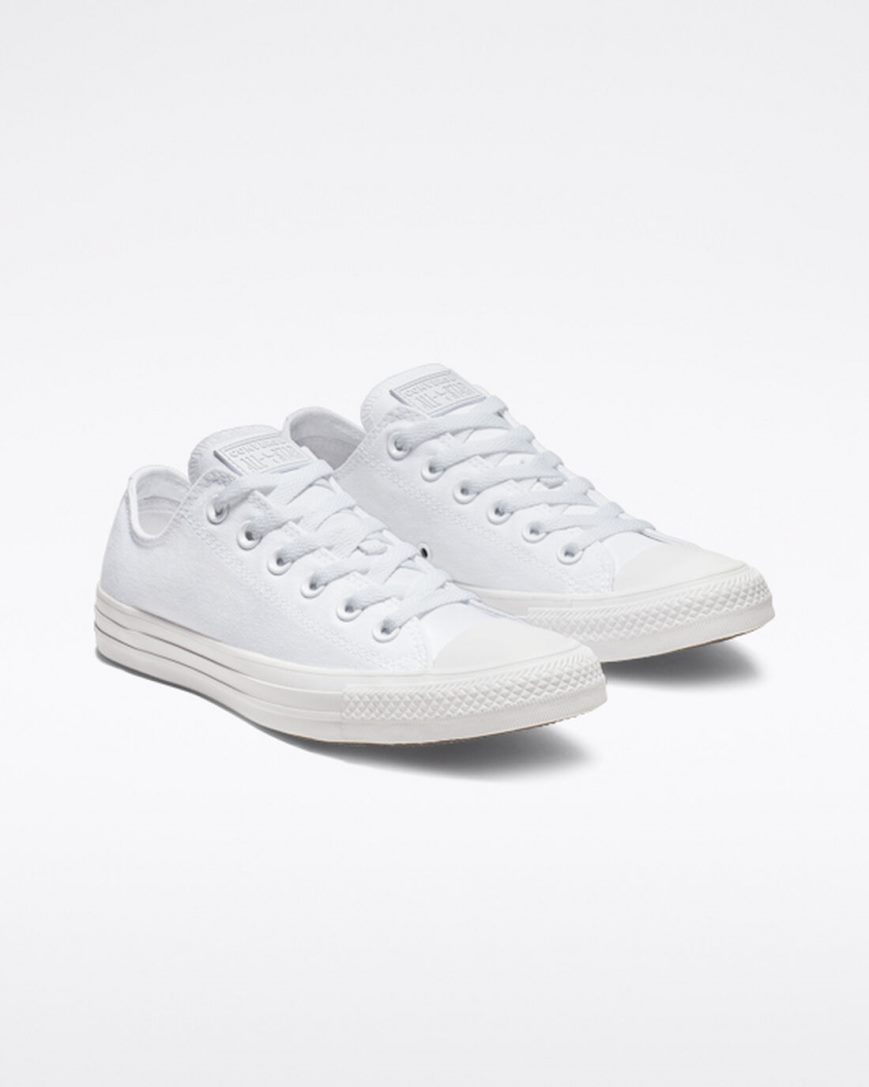 Converse Chuck Taylor All Star Classic Lave Sko Herre Hvite | 623YVLINR