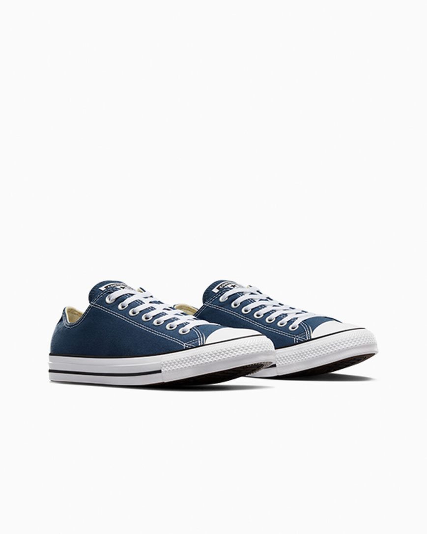 Converse Chuck Taylor All Star Classic Lave Sko Herre Marineblå | 635TFUOYZ