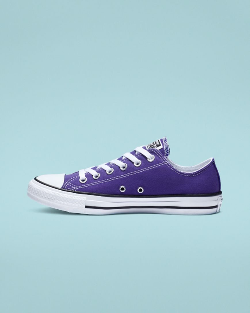 Converse Chuck Taylor All Star Classic Lave Sko Herre Lilla | 704NEQRLA