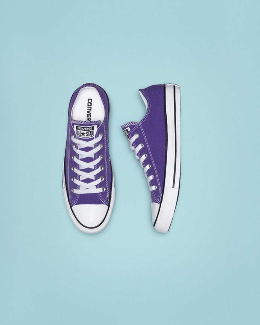 Converse Chuck Taylor All Star Classic Lave Sko Herre Lilla | 704NEQRLA