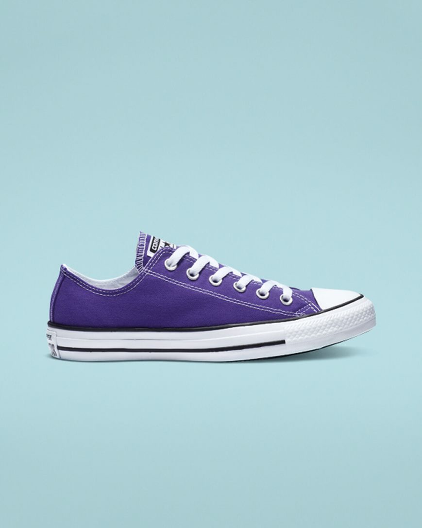 Converse Chuck Taylor All Star Classic Lave Sko Herre Lilla | 704NEQRLA