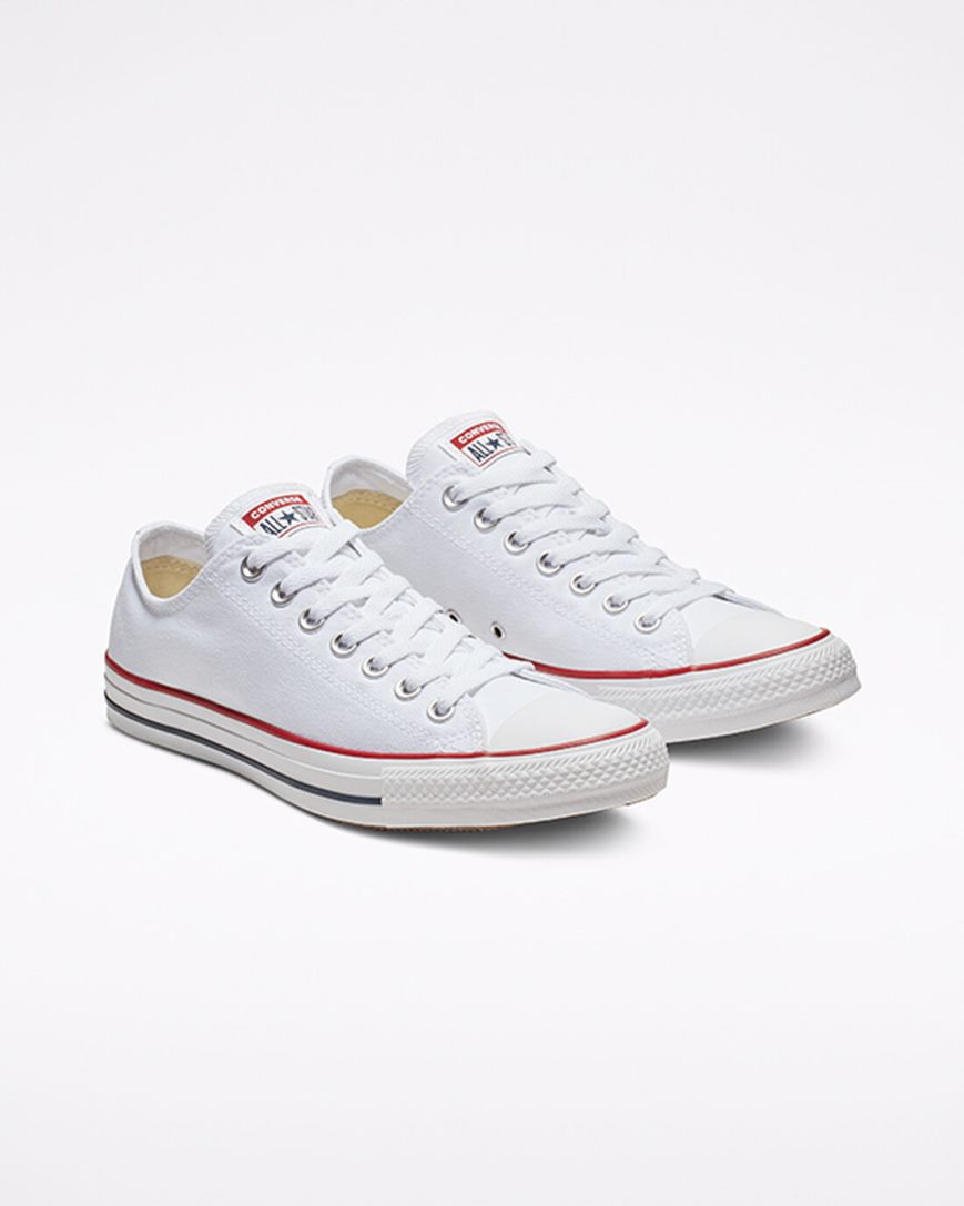 Converse Chuck Taylor All Star Classic Lave Sko Herre Hvite | 706MSPLBG