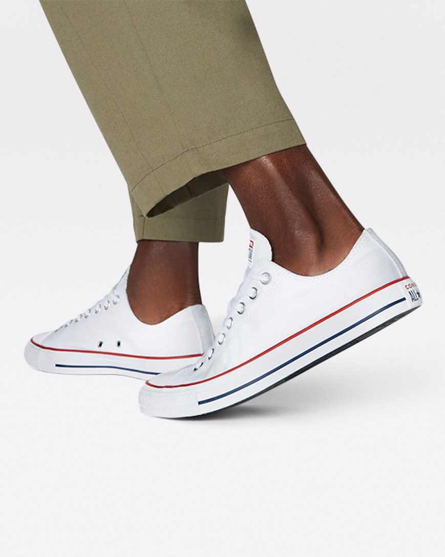 Converse Chuck Taylor All Star Classic Lave Sko Herre Hvite | 706MSPLBG