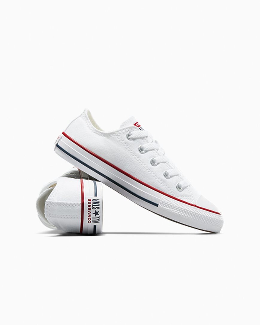 Converse Chuck Taylor All Star Classic Lave Sko Gutt Hvite | 867TDJYCS