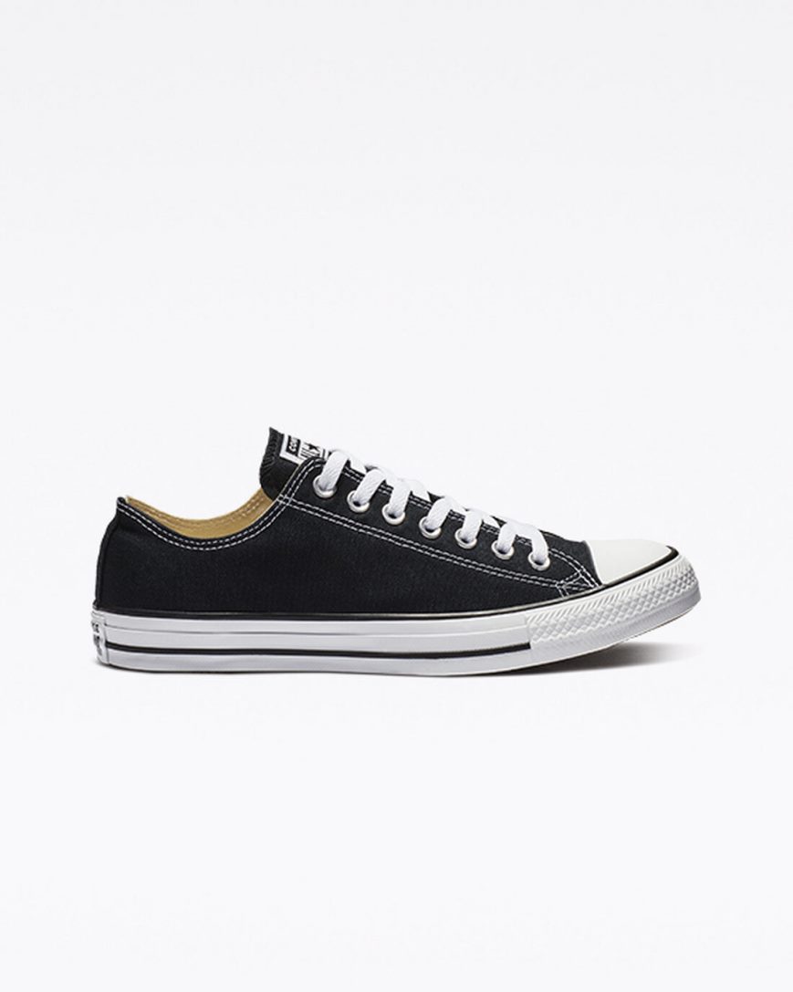 Converse Chuck Taylor All Star Classic Lave Sko Dame Svarte | 905QIFSTZ