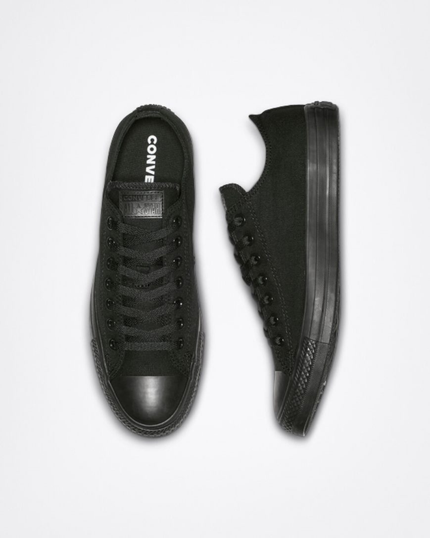 Converse Chuck Taylor All Star Classic Lave Sko Dame Svarte | 927BGNFVW