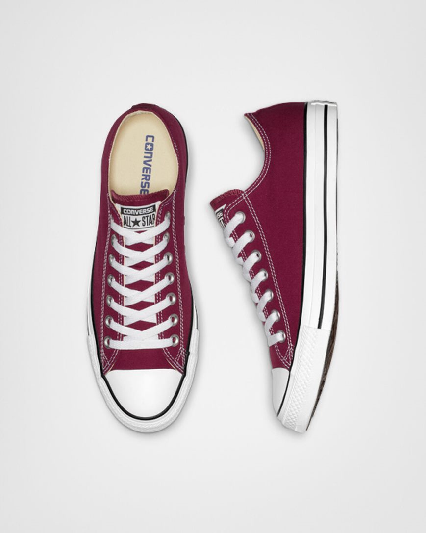 Converse Chuck Taylor All Star Classic Lave Sko Herre Burgunder | 965QGUDLN