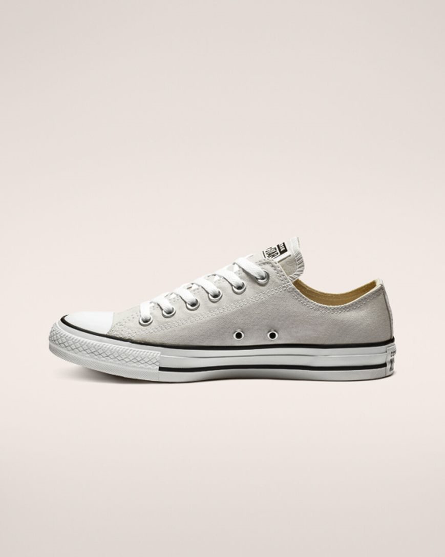 Converse Chuck Taylor All Star Classic Lave Sko Dame Lyse Grå | 982CFMUQA