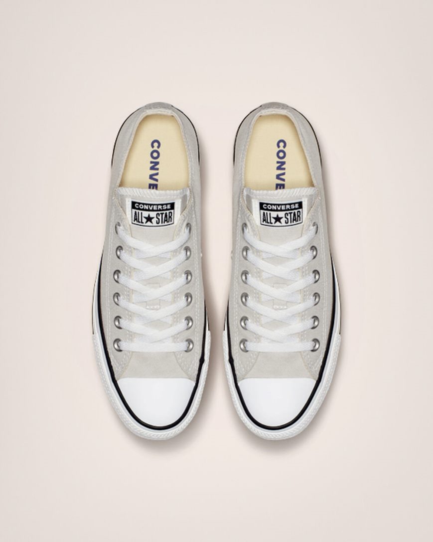 Converse Chuck Taylor All Star Classic Lave Sko Dame Lyse Grå | 982CFMUQA