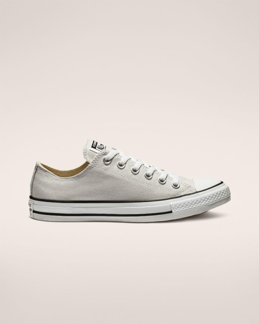 Converse Chuck Taylor All Star Classic Lave Sko Dame Lyse Grå | 982CFMUQA