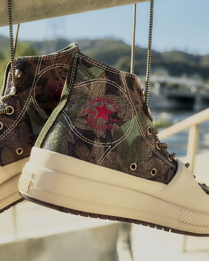 Converse Chuck Taylor All Star Construct Black Joy Høye Sko Herre Olivengrønne Beige | 238JZYHWB