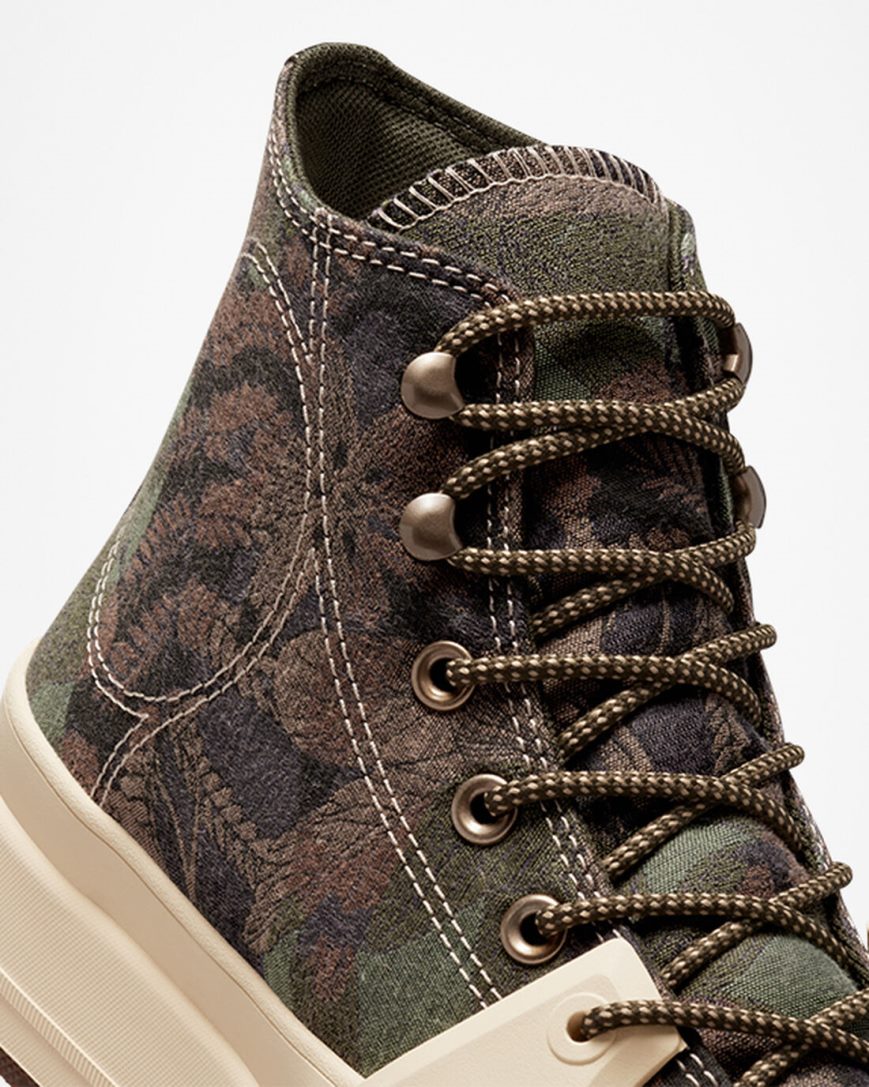 Converse Chuck Taylor All Star Construct Black Joy Høye Sko Herre Olivengrønne Beige | 238JZYHWB