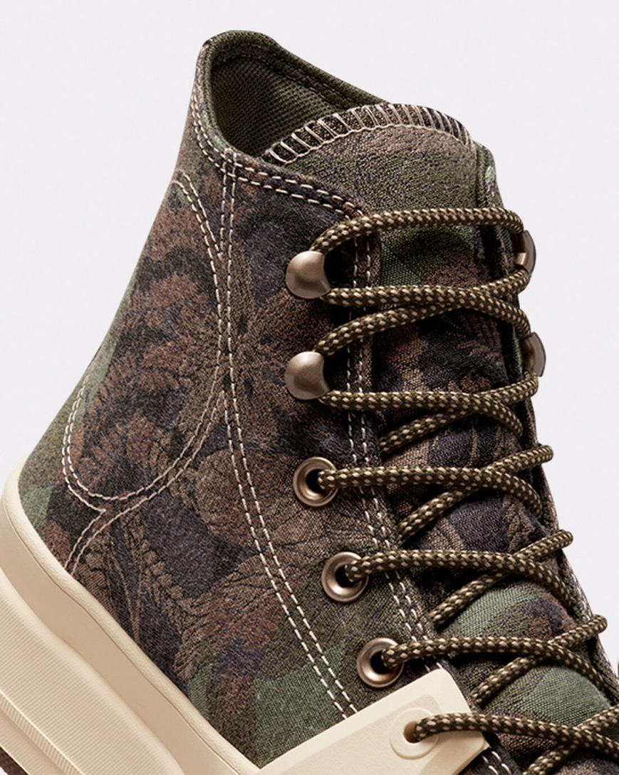 Converse Chuck Taylor All Star Construct Black Joy Høye Sko Herre Olivengrønne Beige | 238JZYHWB