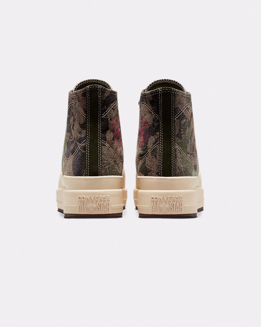 Converse Chuck Taylor All Star Construct Black Joy Høye Sko Herre Olivengrønne Beige | 238JZYHWB