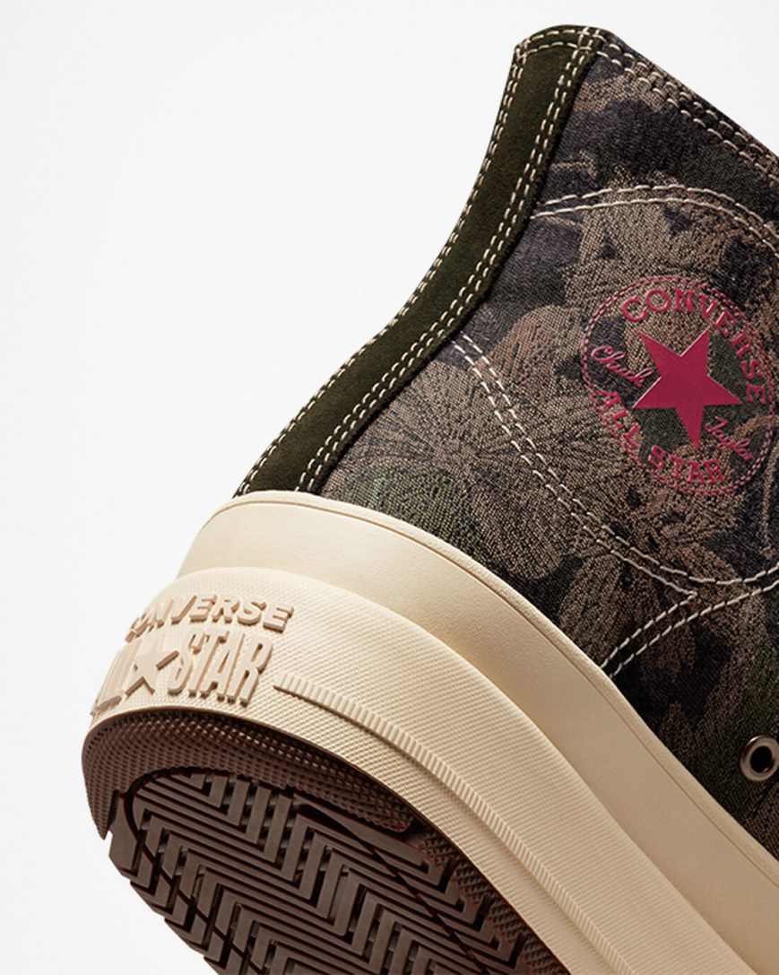 Converse Chuck Taylor All Star Construct Black Joy Høye Sko Herre Olivengrønne Beige | 238JZYHWB