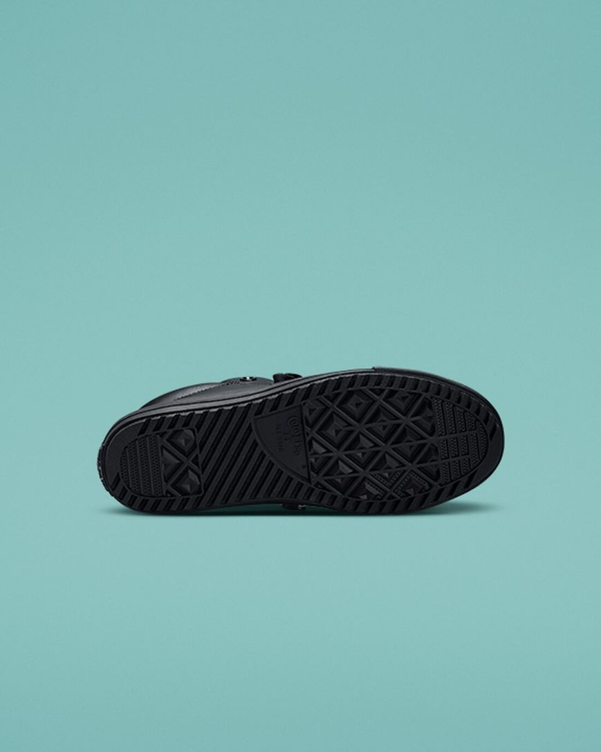 Converse Chuck Taylor All Star Counter Climate Street Boot Høye Sko Jente Svarte | 632VKTOPU