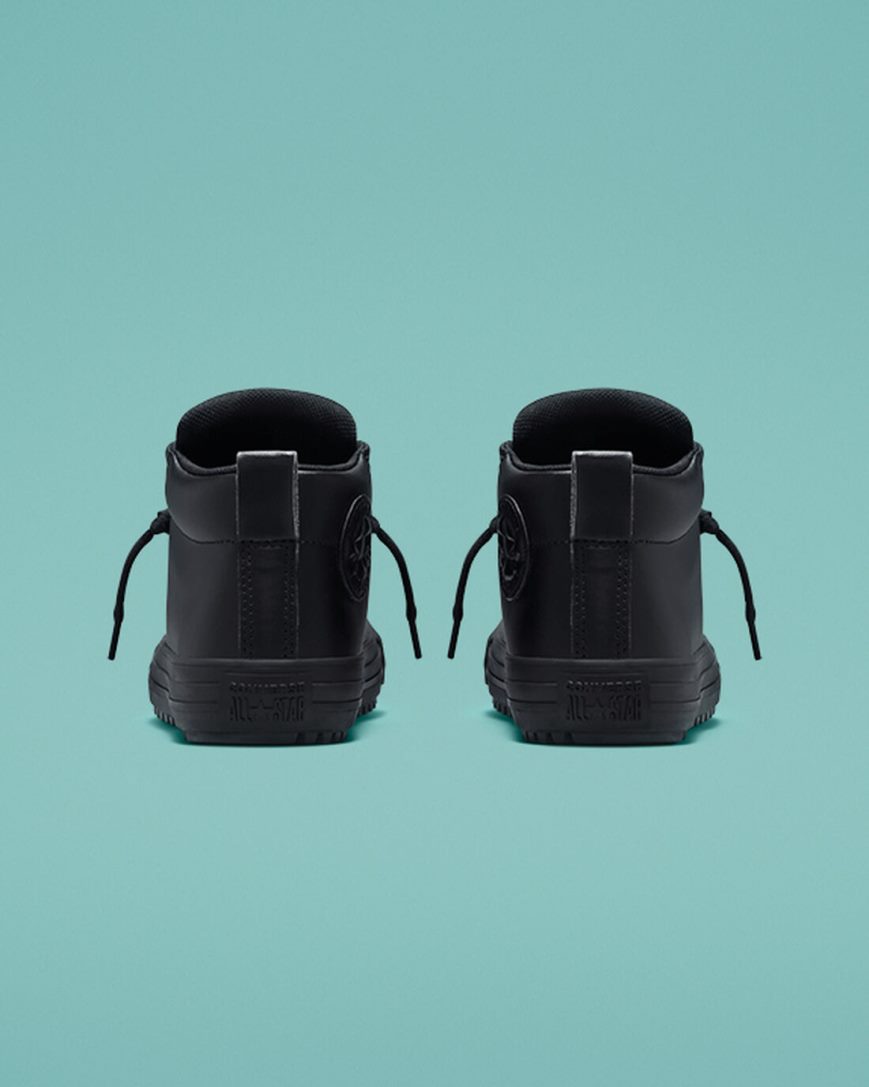 Converse Chuck Taylor All Star Counter Climate Street Boot Høye Sko Jente Svarte | 632VKTOPU