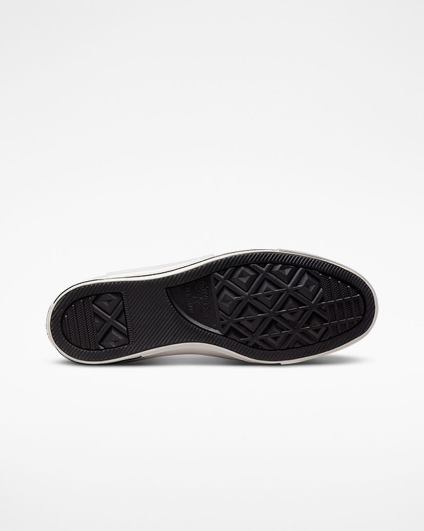 Converse Chuck Taylor All Star Grid Logo Høye Sko Dame Hvite | 259ZXJATC
