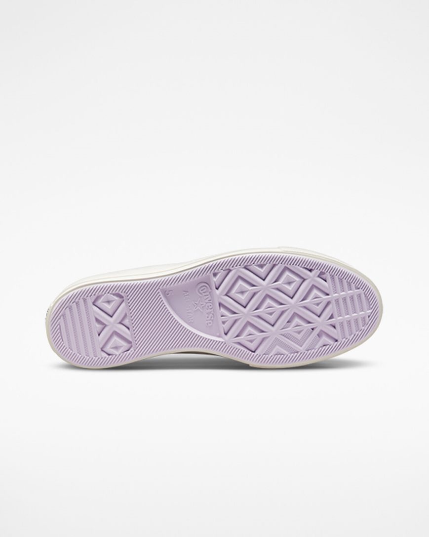 Converse Chuck Taylor All Star Lift Butterfly Wings Høye Platform Sko Dame Beige Rosa | 389IHYTDL