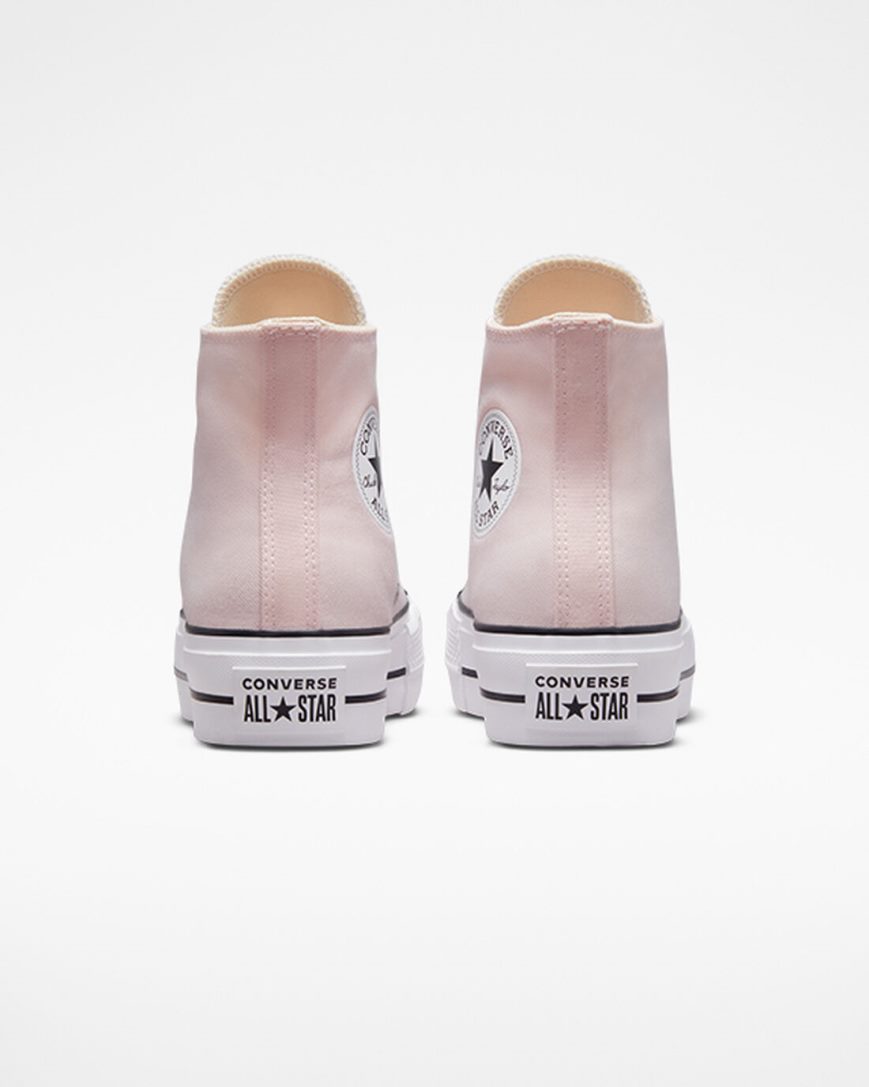 Converse Chuck Taylor All Star Lift Canvas Høye Platform Sko Dame Rosa Hvite Svarte | 351IWDYLH
