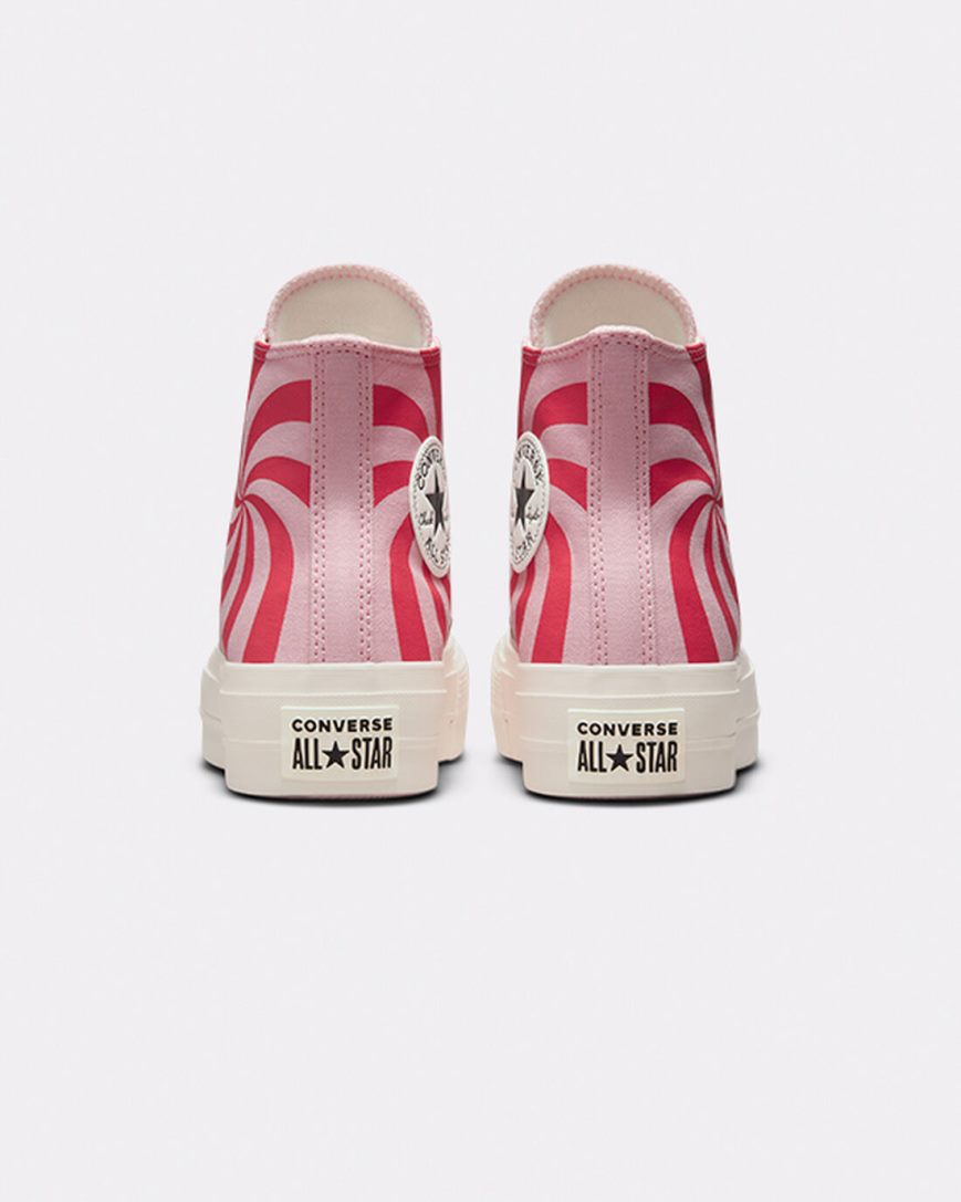 Converse Chuck Taylor All Star Lift Color Candy Høye Platform Sko Dame Oransje Rosa | 268MXKTZC