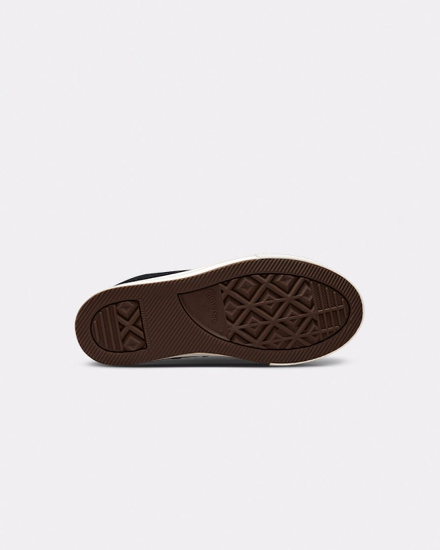 Converse Chuck Taylor All Star Lift Hearts Høye Platform Sko Jente Svarte | 276DCVEKX