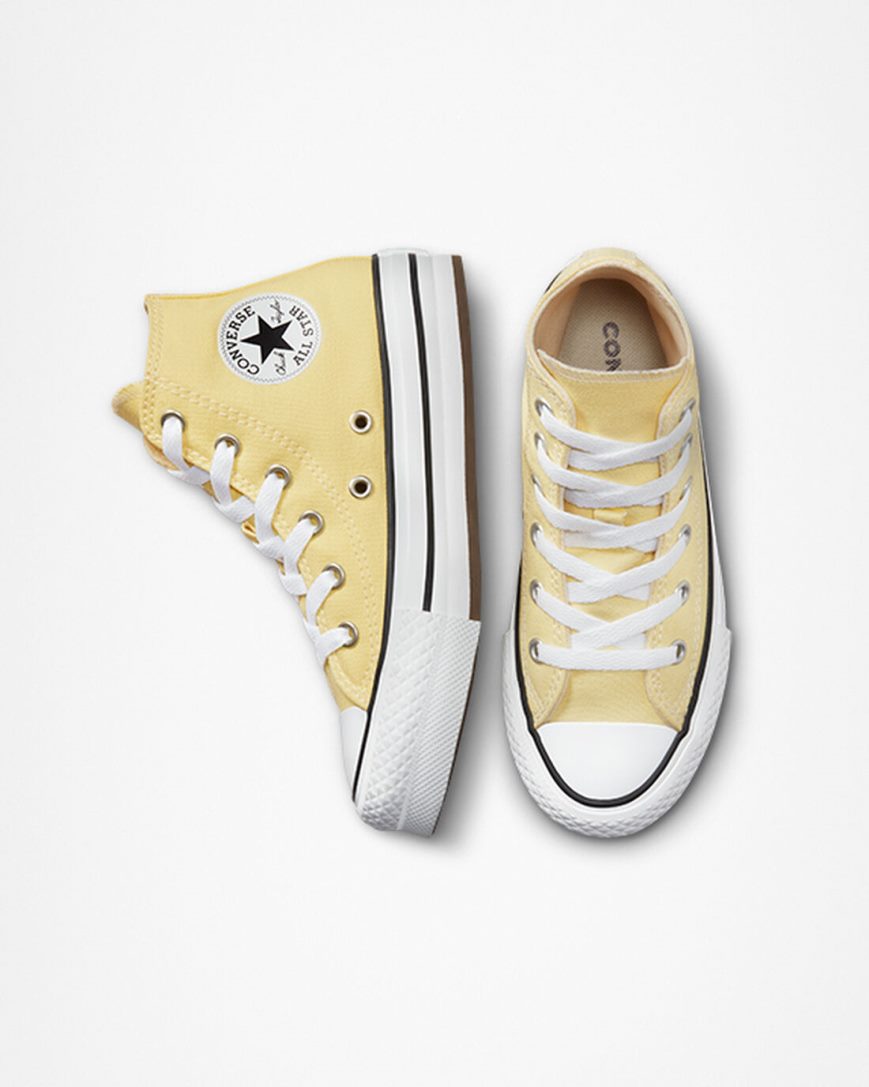 Converse Chuck Taylor All Star Lift Høye Platform Sko Gutt Oransje Hvite Svarte | 108VIOLUB