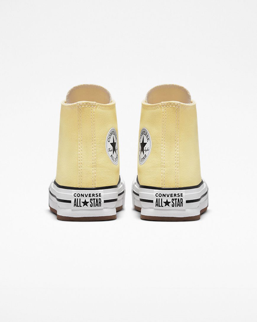Converse Chuck Taylor All Star Lift Høye Platform Sko Gutt Oransje Hvite Svarte | 108VIOLUB