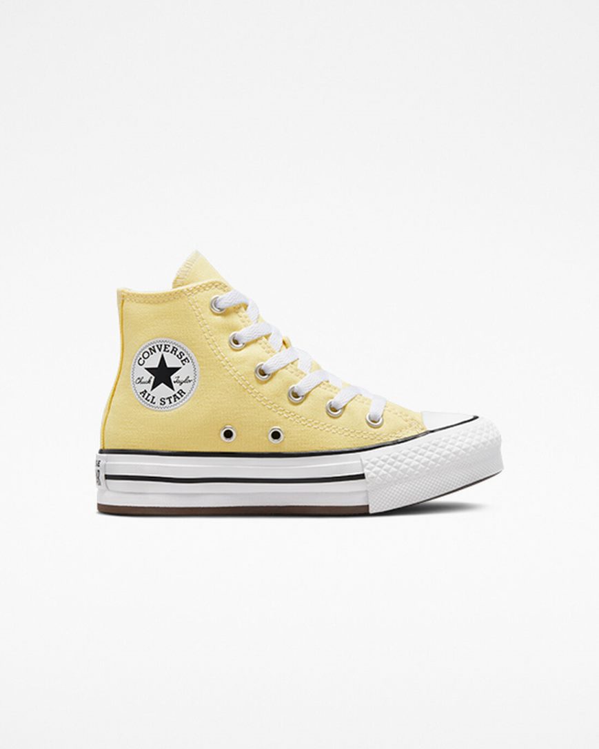 Converse Chuck Taylor All Star Lift Høye Platform Sko Gutt Oransje Hvite Svarte | 108VIOLUB